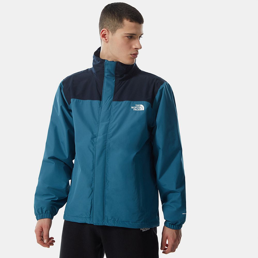 The North Face Insulated Jacket Mens Australia - The North Face Sangro Blue Hiking (NRH-934256)